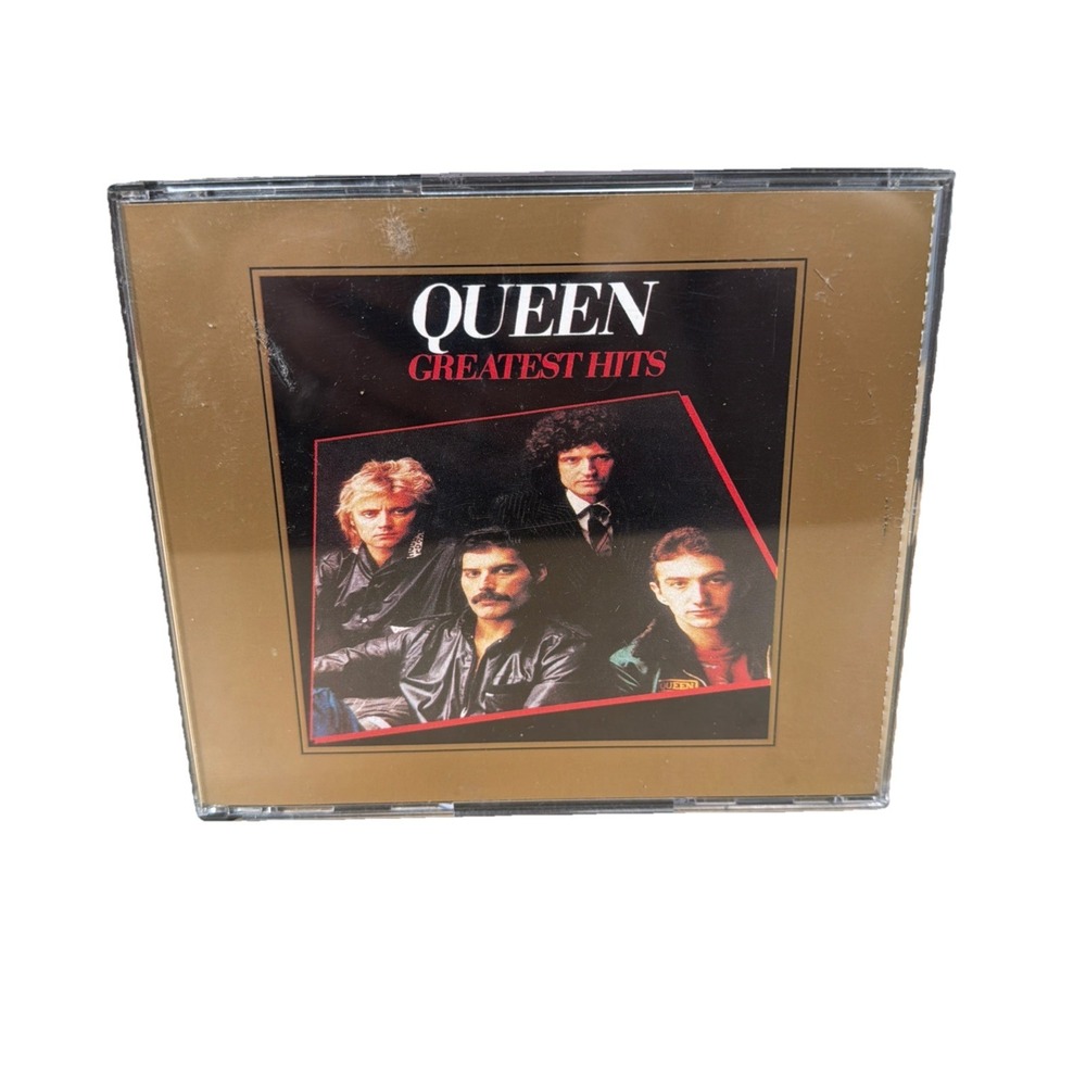 QUEEN Greatest Hits I & II (1994, 2 CD Set w/Booklet) HR-62042 Freddie Mercury